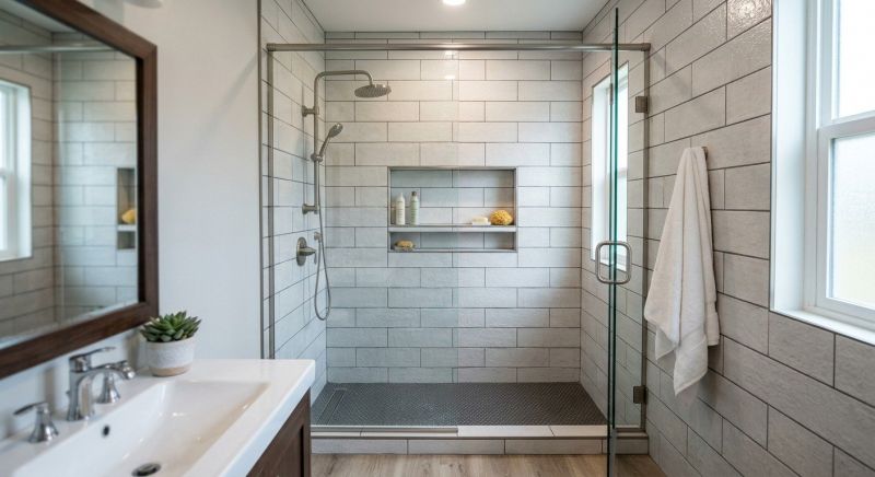 Shower Surround Installation detail